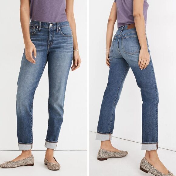 NEW Madewell The‎ Slim Boyjean in Eames Wash, 23, MC555